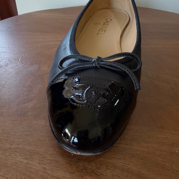 Chanel black classic iconic ballerinas - Picture 7 of 12